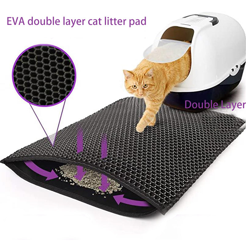 Waterproof Non-Slip Cat Litter Mat