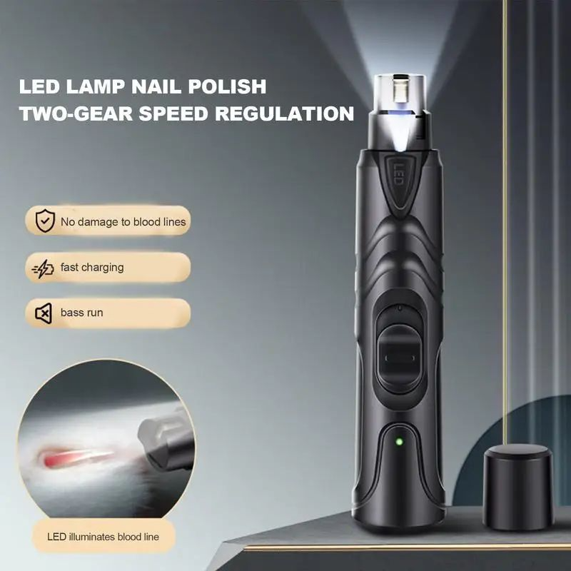 GlowTrim Rechargeable Pet Nail Grinder
