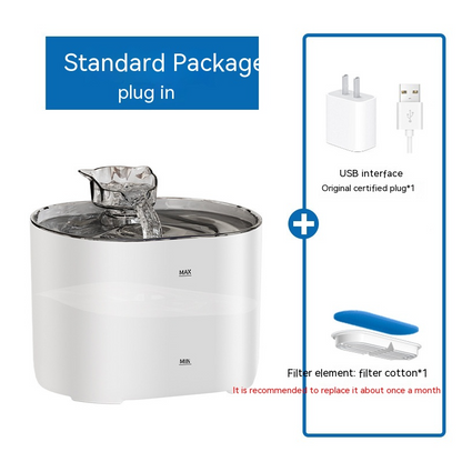 PurrfectFlow Cat Fountain 2.2L